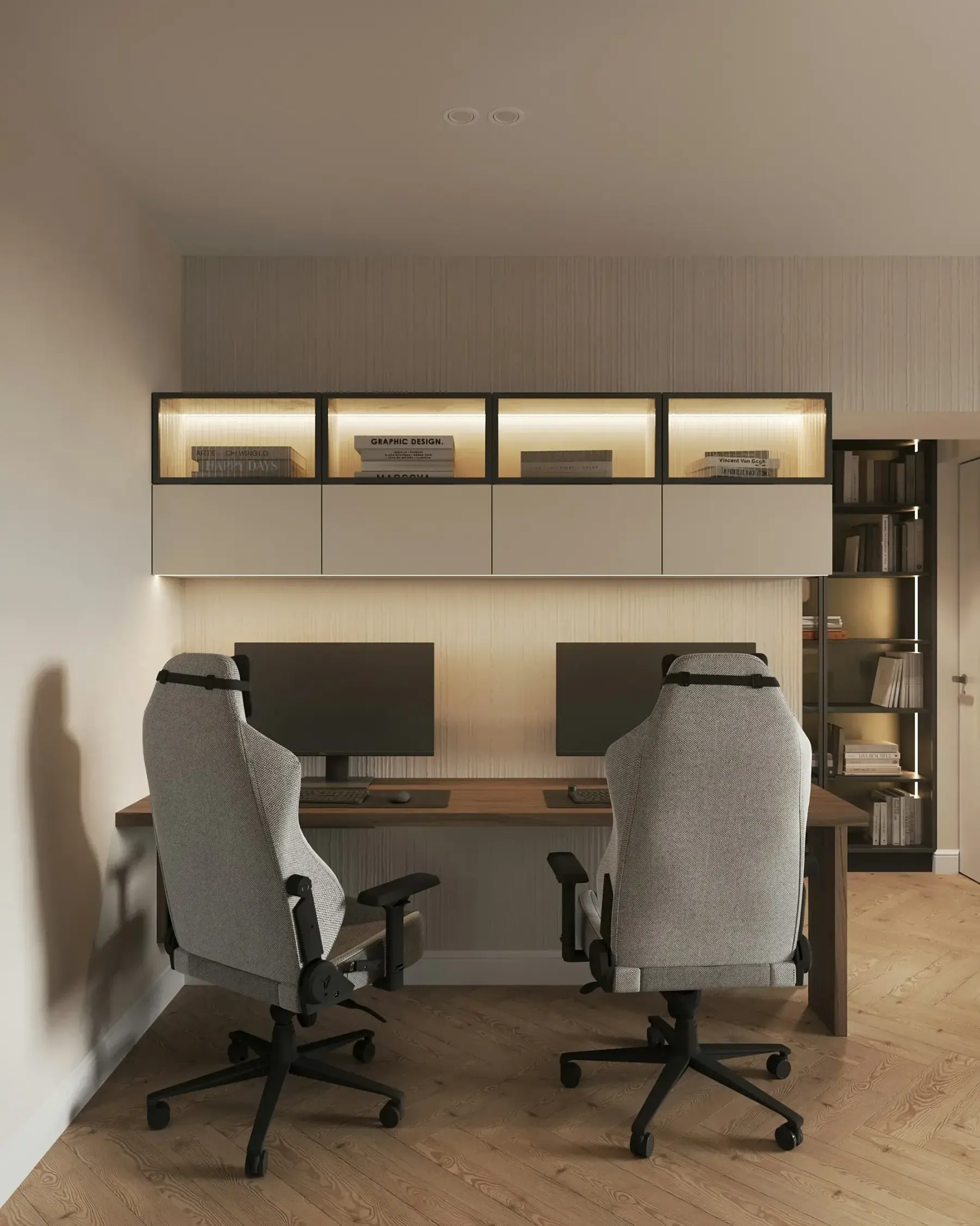 Commercial office fit-out project in the UAE