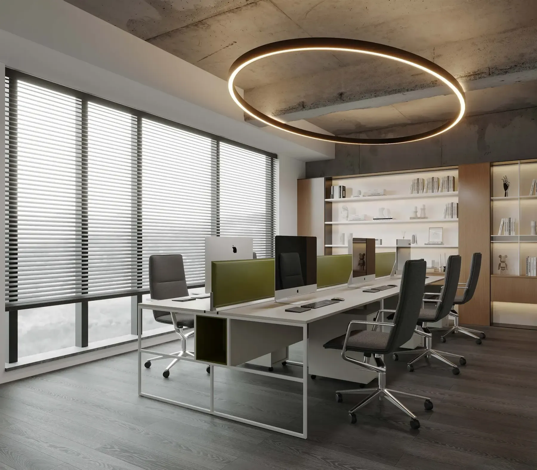 Commercial office fit-out project in the UAE