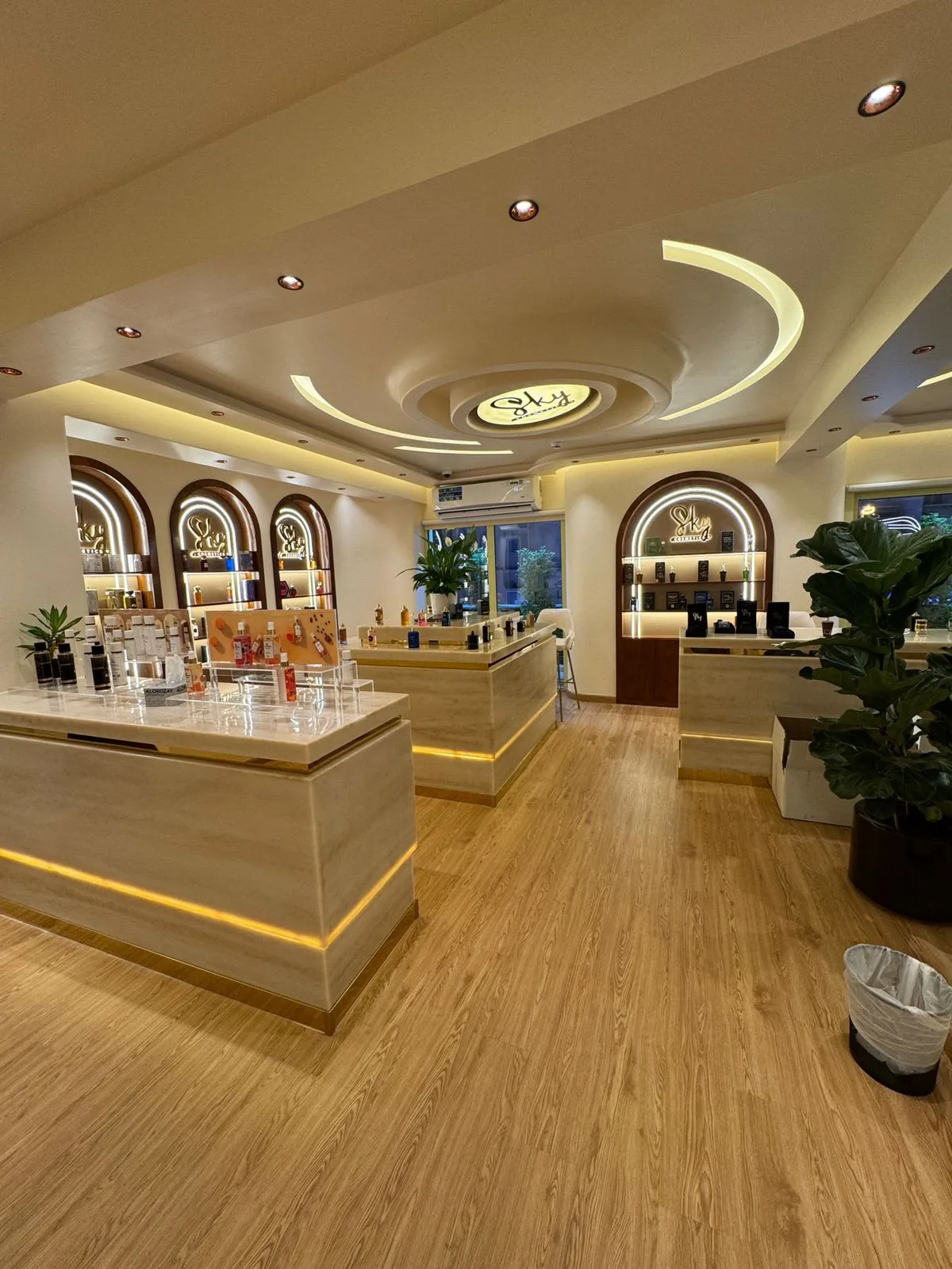 Sky Perfumes showroom fit-out in Deira, Dubai